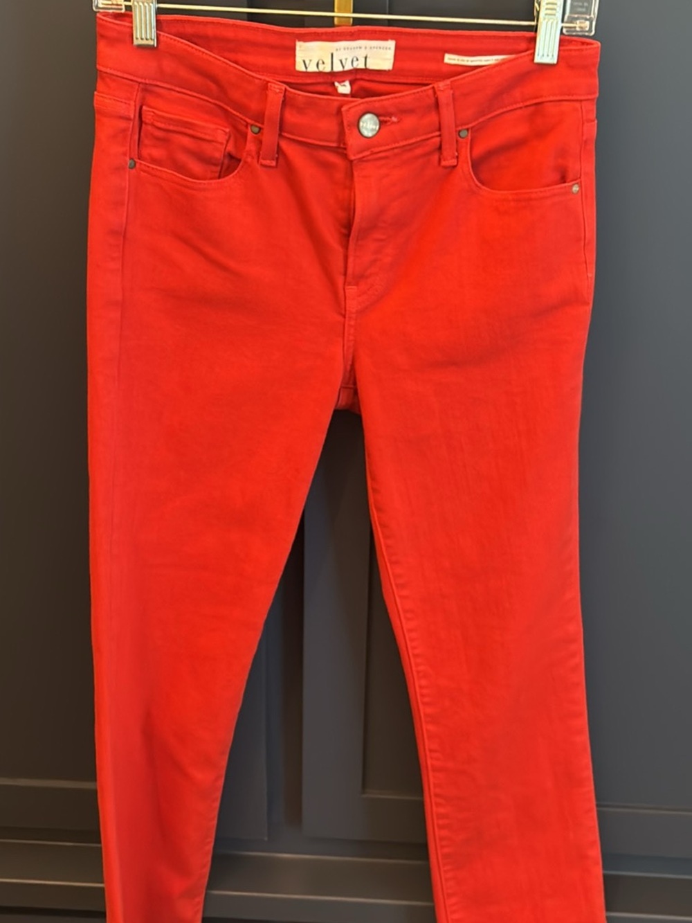 velvet Red Women’s Slim Jeans